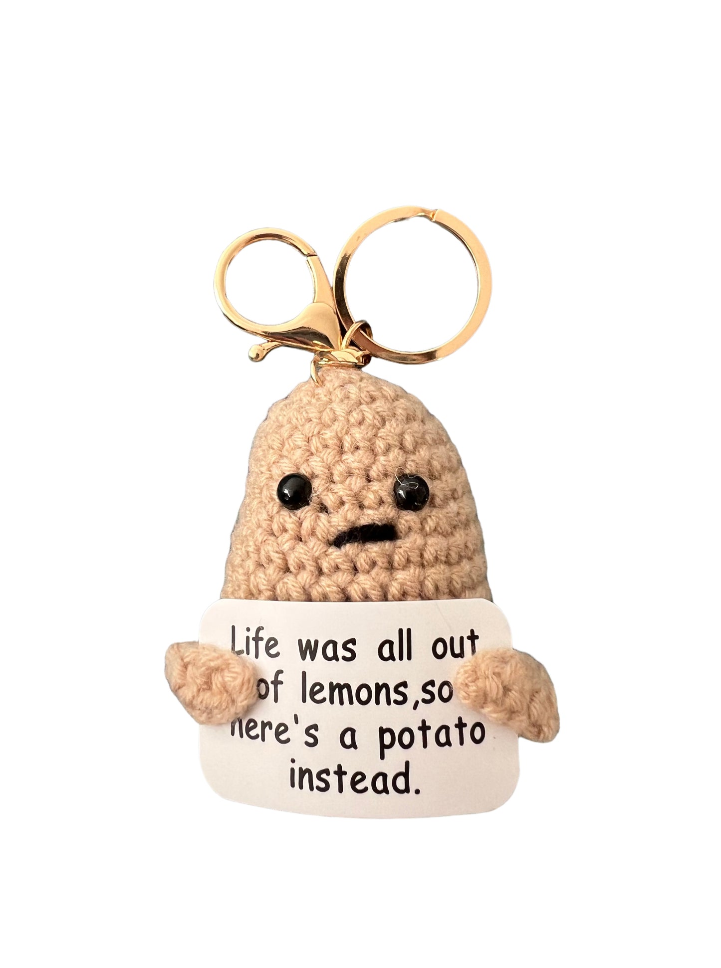 Potato Crochet - Life was all out of lemons, so here's a potato instead.