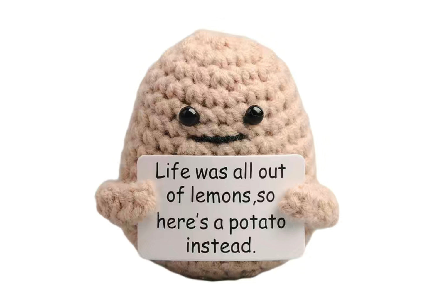 Potato Crochet - Life was all out of lemons, so here's a potato instead.