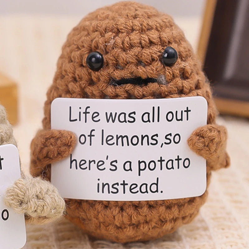 Potato Crochet - Life was all out of lemons, so here's a potato instead.