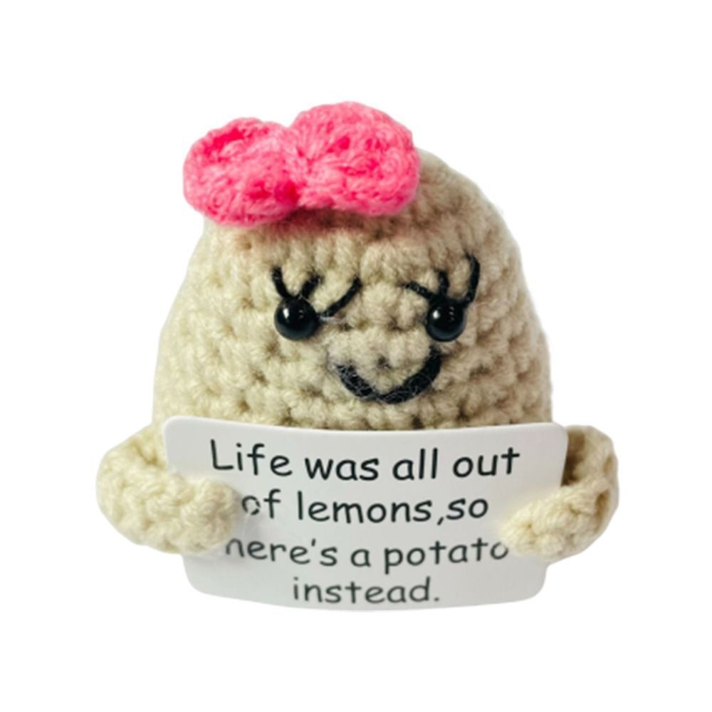 Potato Crochet - Life was all out of lemons, so here's a potato instead.