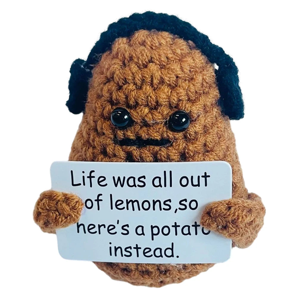 Potato Crochet - Life was all out of lemons, so here's a potato instead.