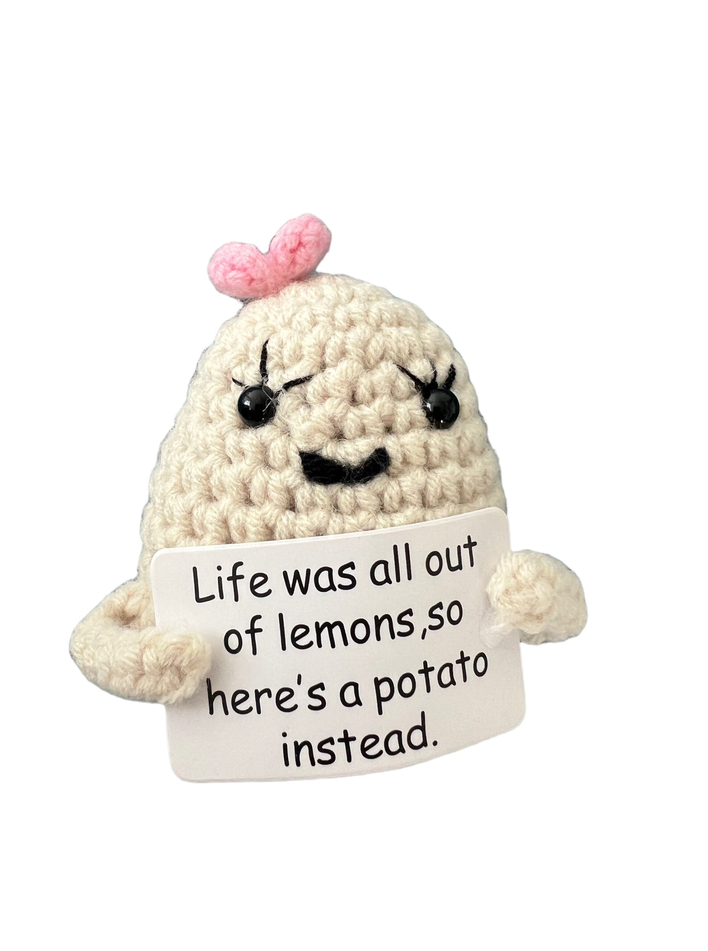 Potato Crochet - Life was all out of lemons, so here's a potato instead.