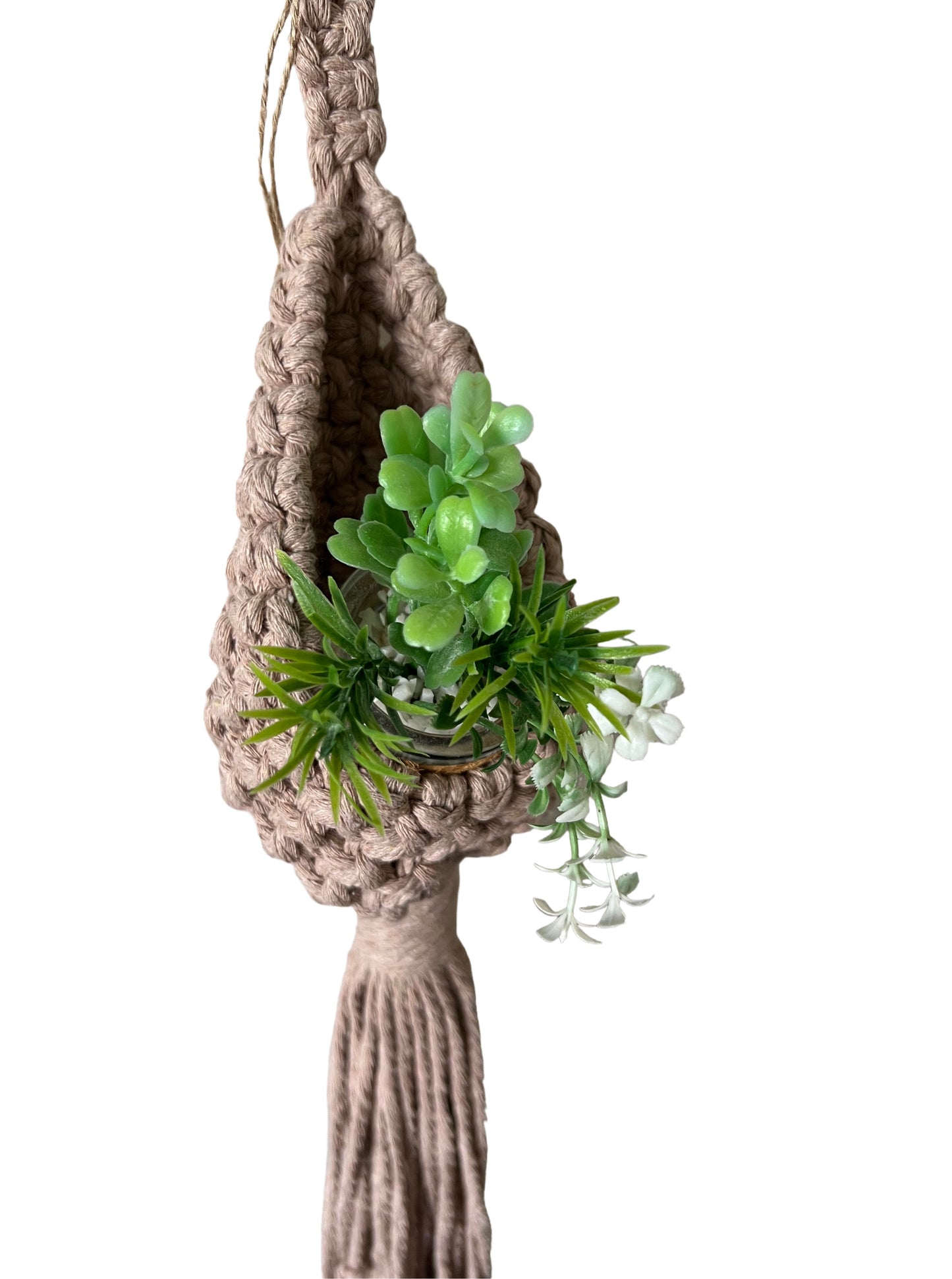 Macrame Mini Pod Plant Hanger