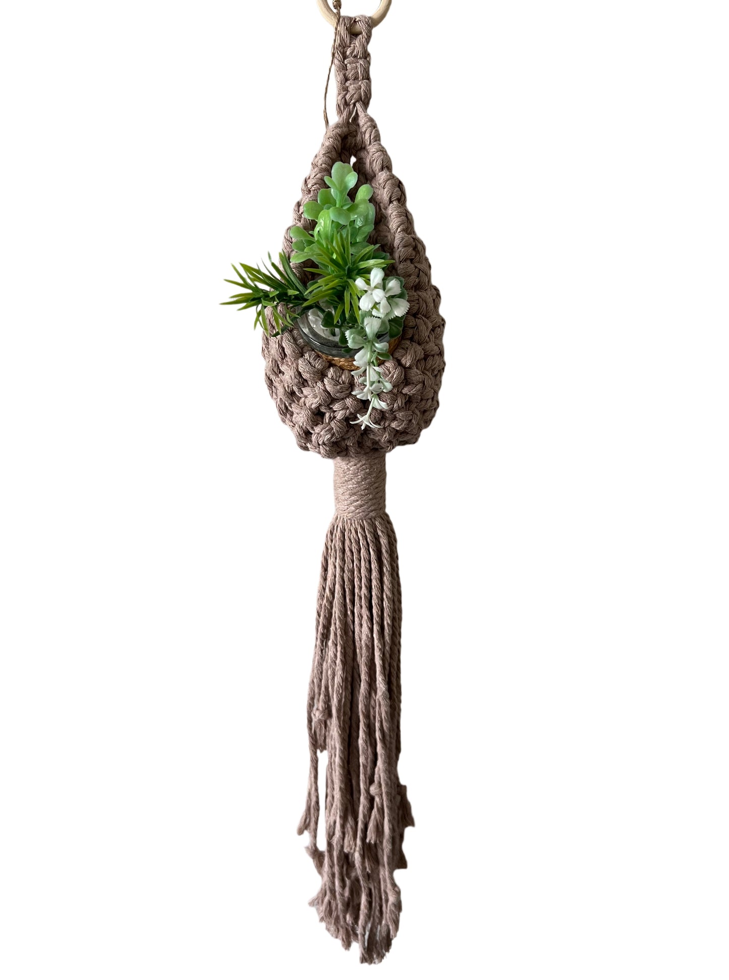 Macrame Mini Pod Plant Hanger