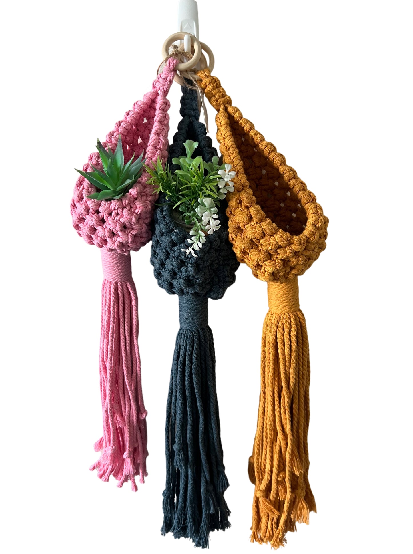 Macrame Mini Pod Plant Hanger