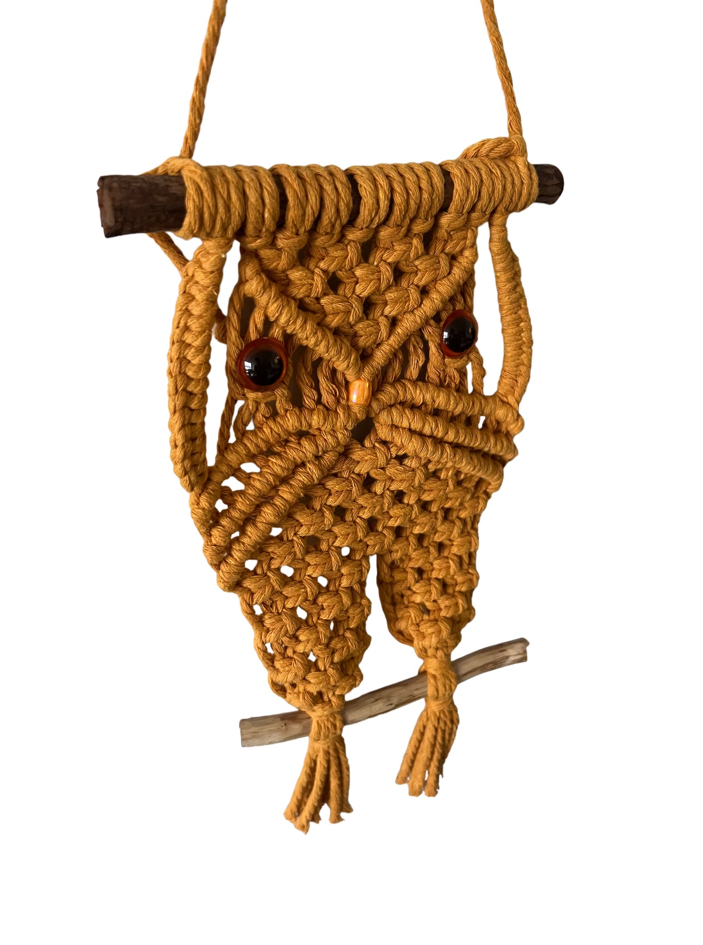 Owl Macrame Wall Hanging