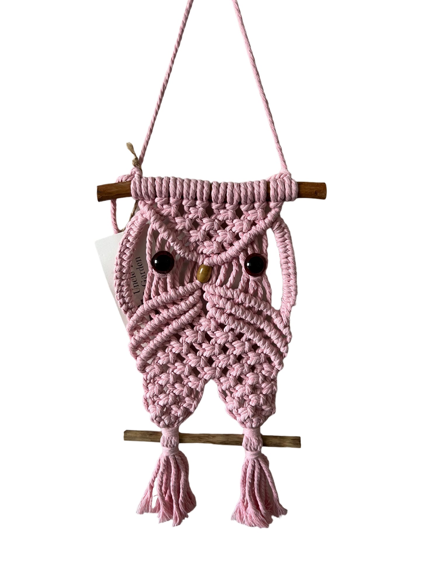 Owl Macrame Wall Hanging