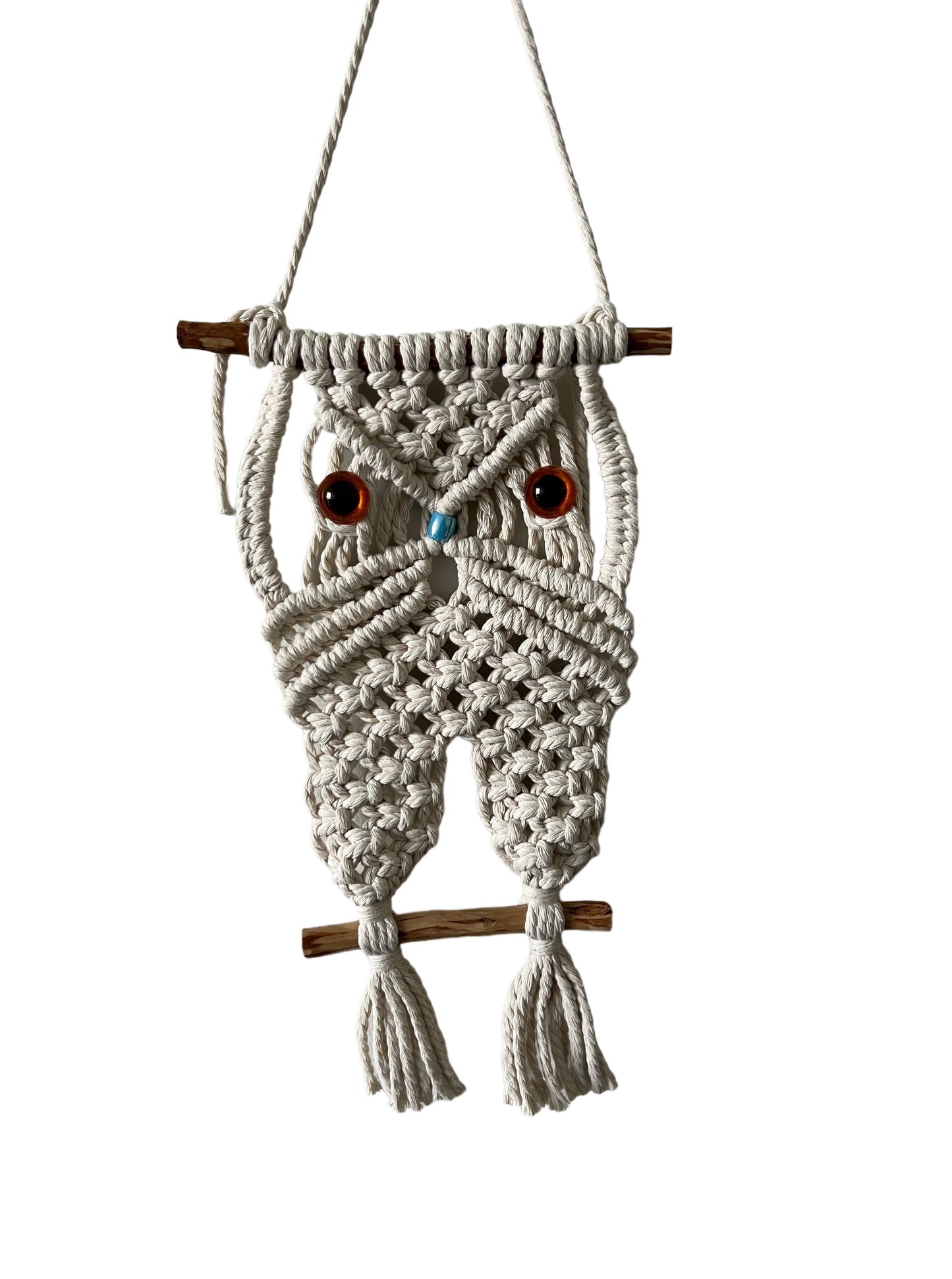 Owl Macrame Wall Hanging