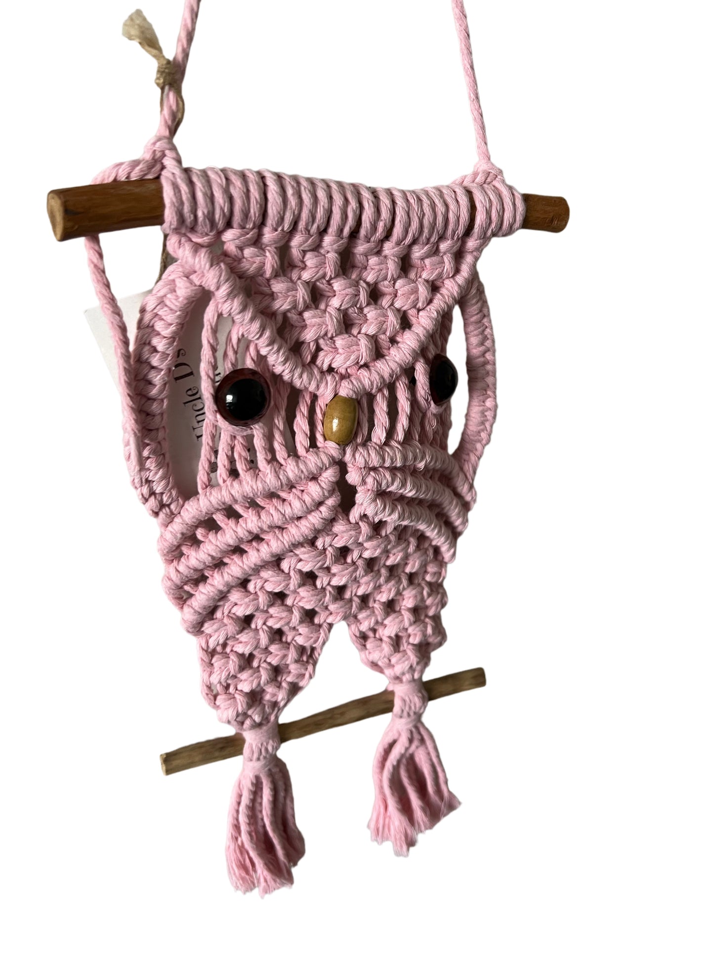 Owl Macrame Wall Hanging