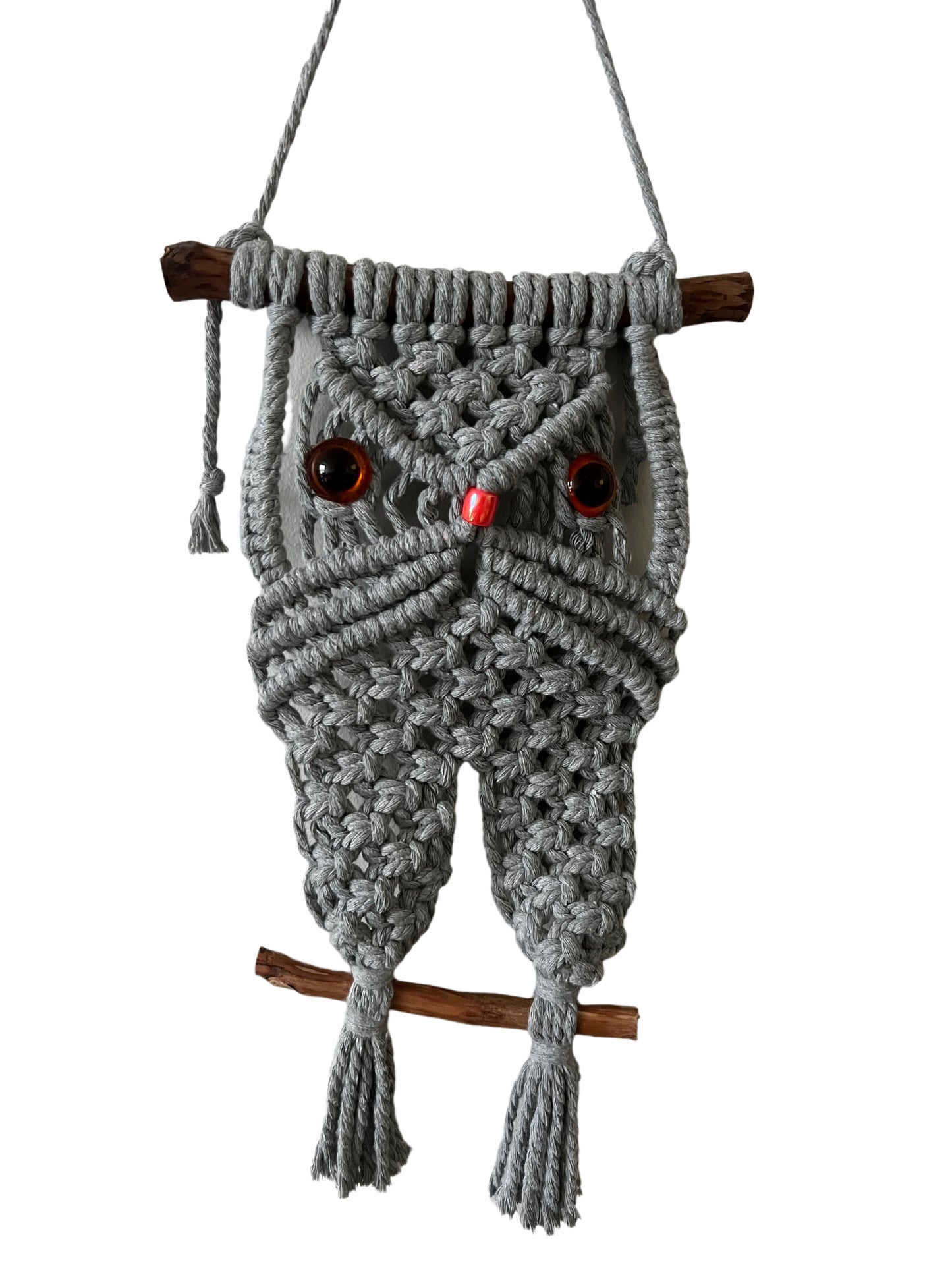 Owl Macrame Wall Hanging