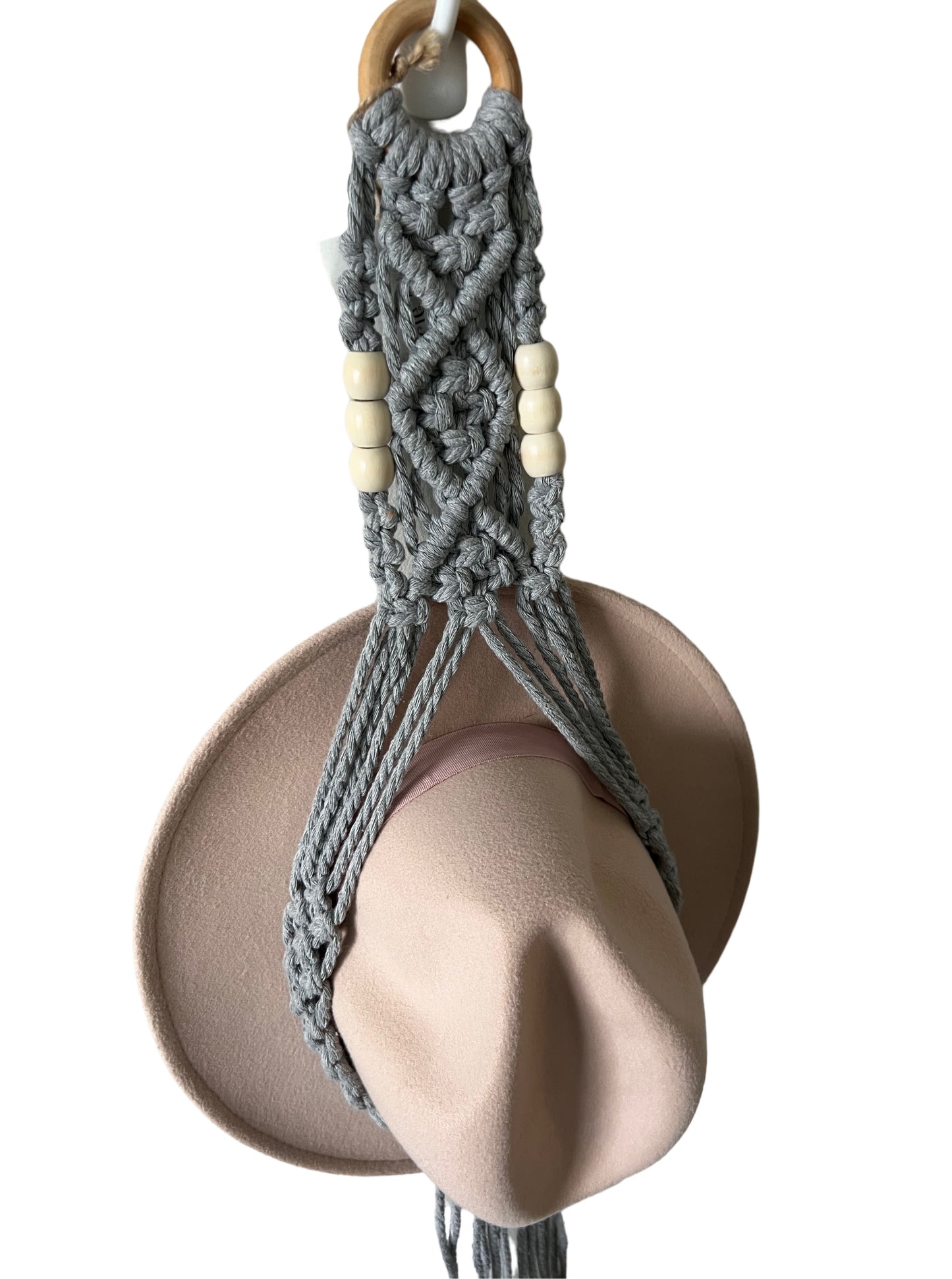 Macrame Hat Hanger - Single