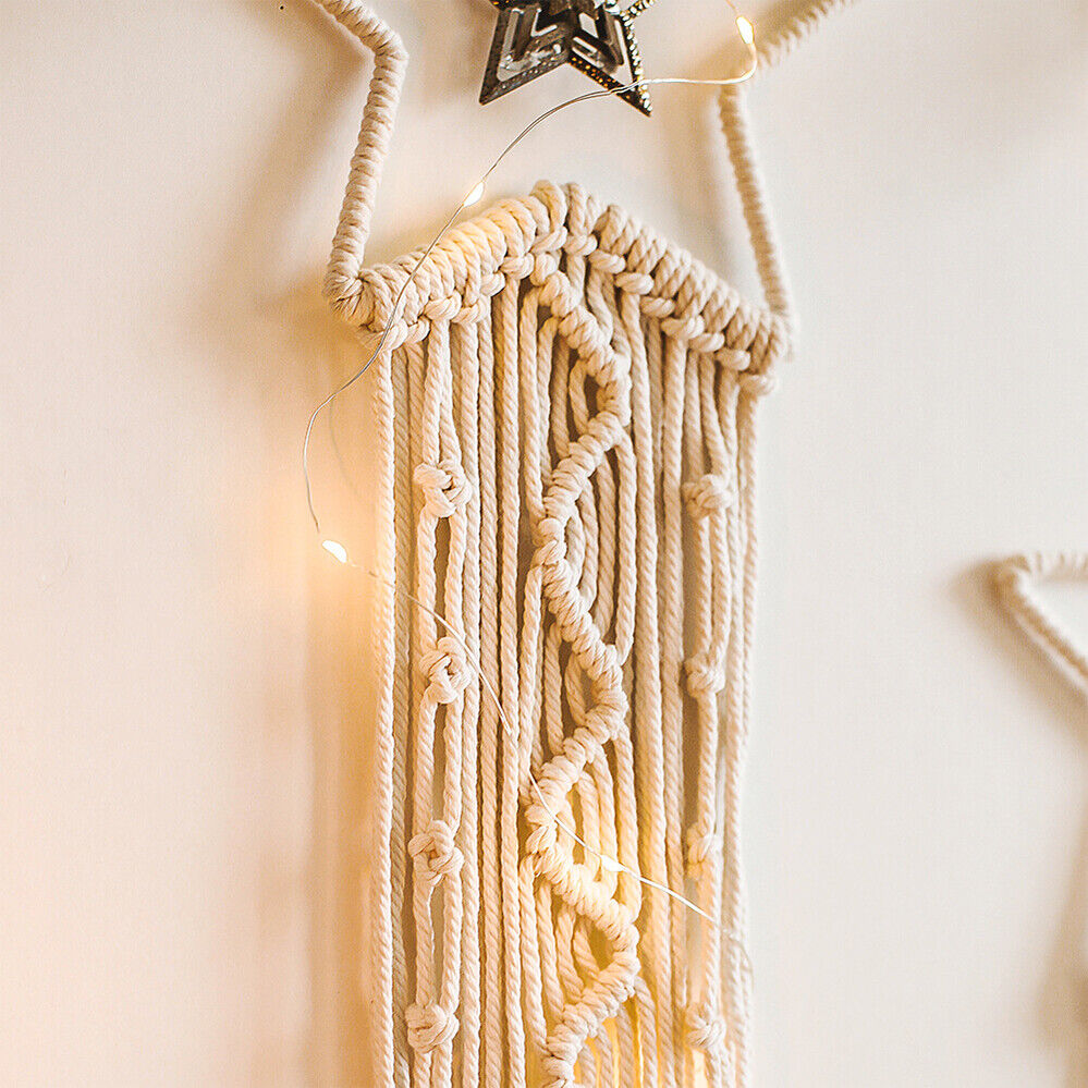 Dreamcatcher Macrame Moon and Star Home Decor